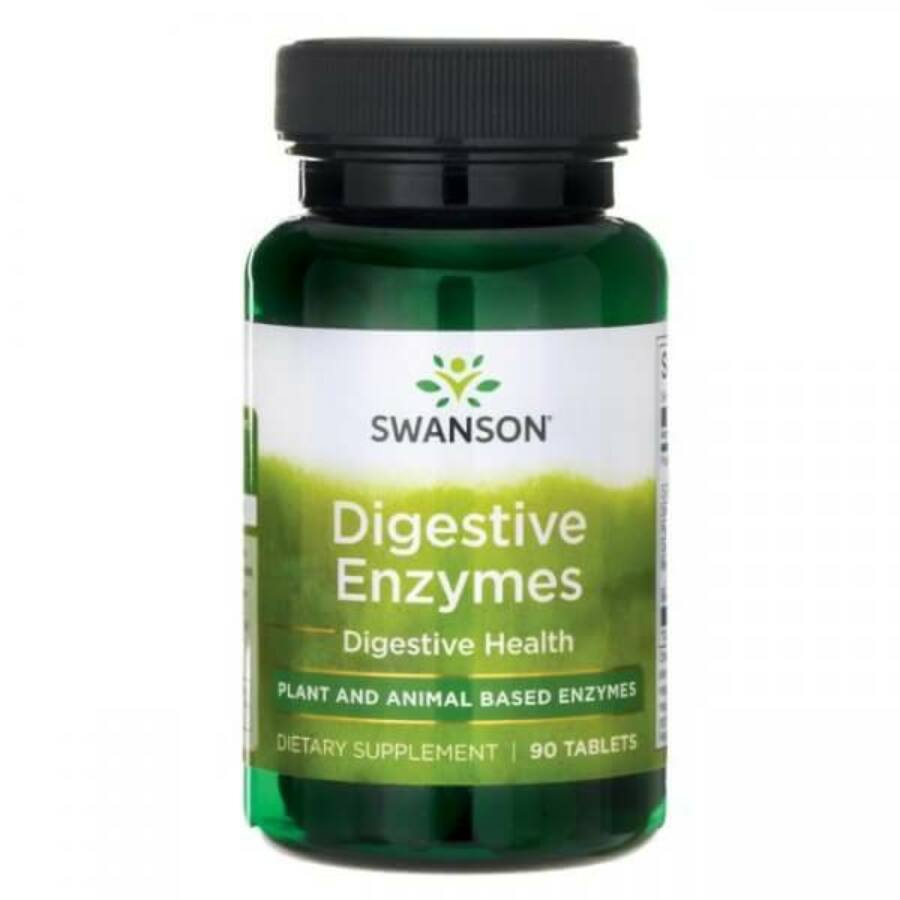 Swanson Digestive Enzymes (emésztőenzimek) 90 tabletta