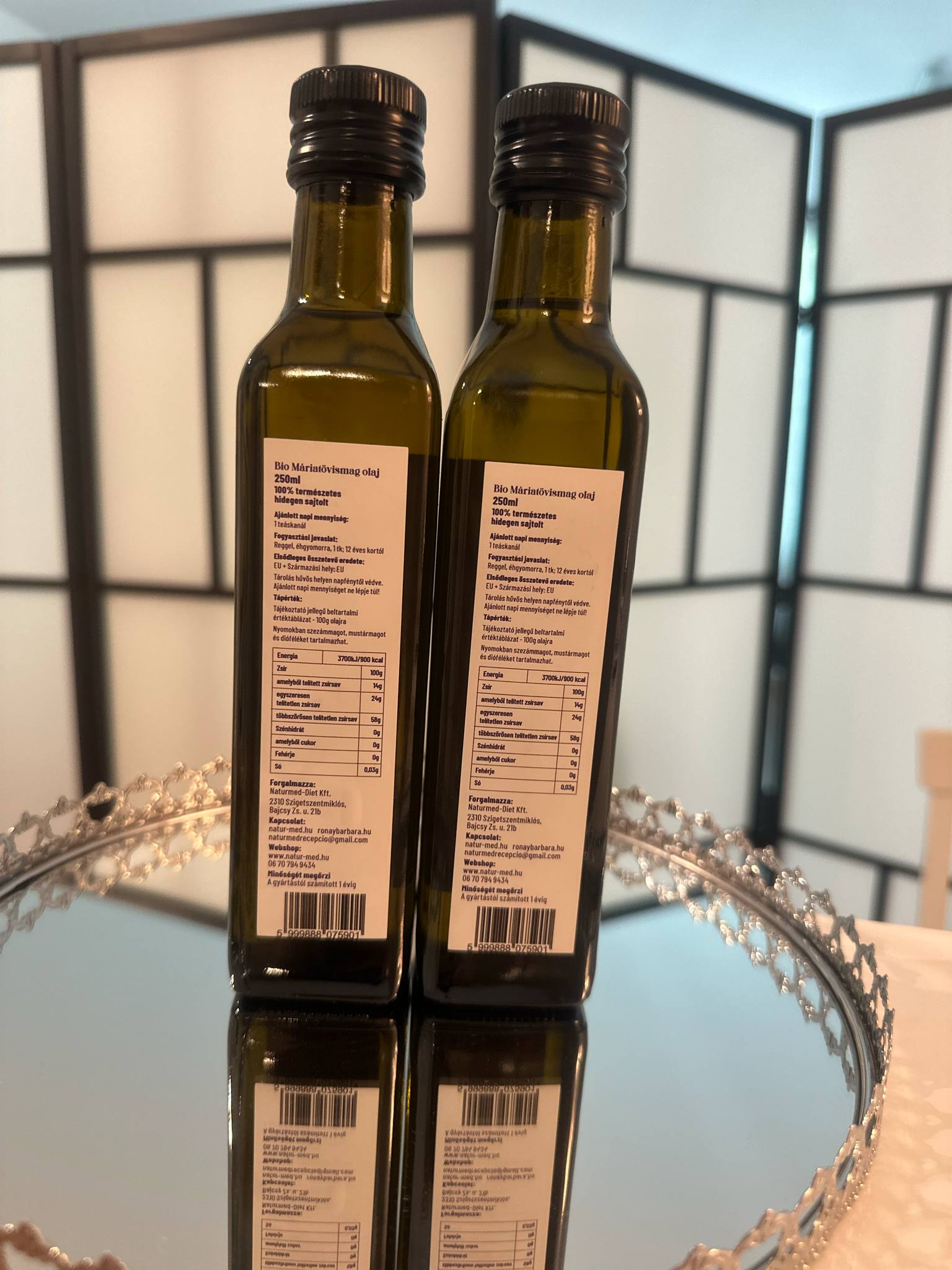 NaturMed - Bio Máriatövismagolaj